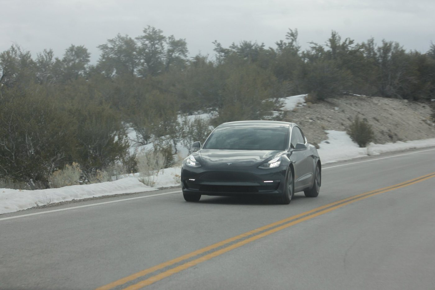 2020 Tesla Model 3 in grey